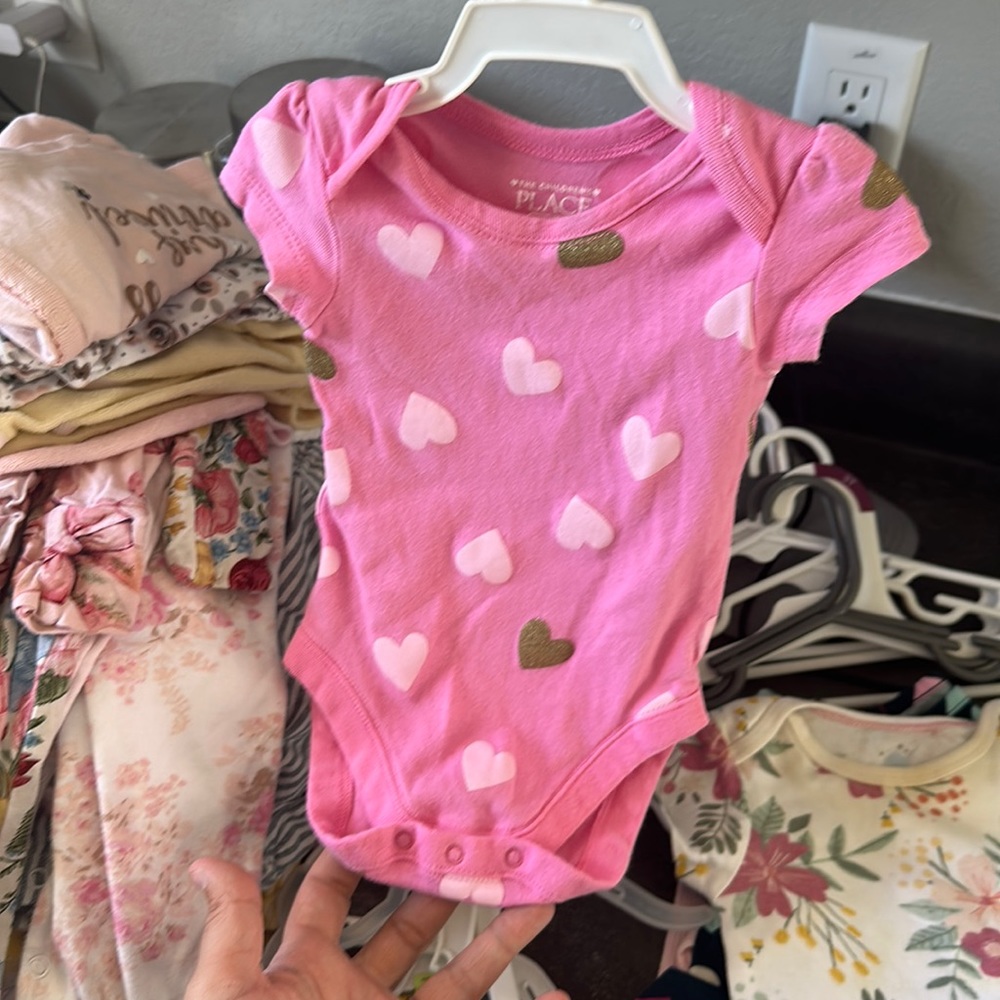 Baby girls onsie